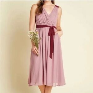Modcloth Wholly Romantic Midi Dress